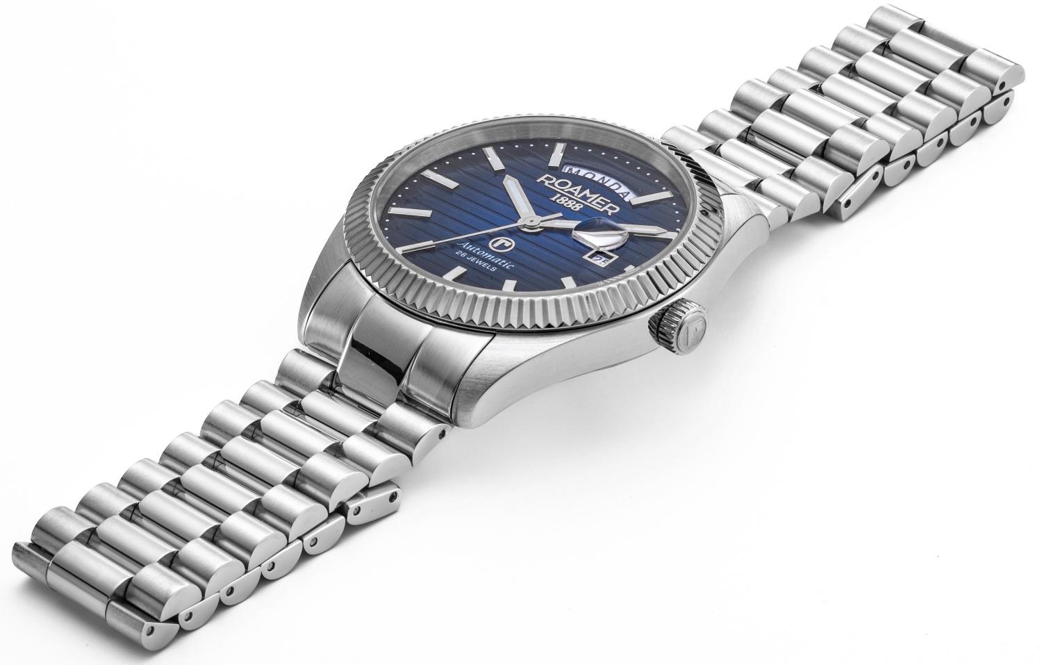 Roamer 981666 41 45 50 męski zegarek Primeline bransoleta - miniatura 3