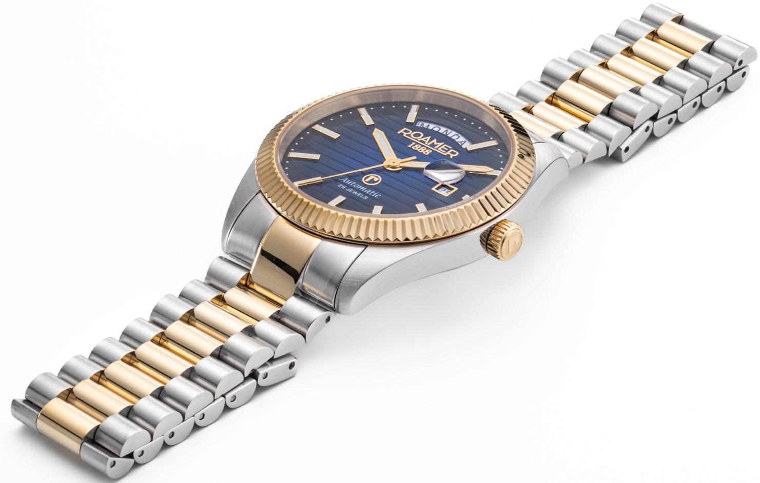Roamer 981666 47 45 50 męski zegarek Primeline bransoleta - miniatura 3