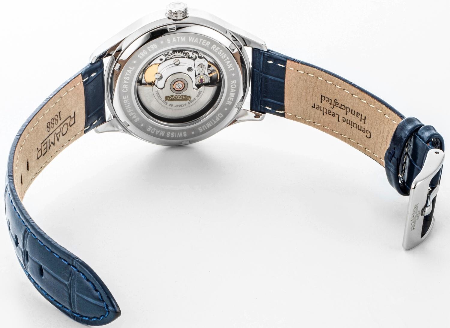 Roamer 983983 41 45 05 zegarek klasyczny Optimus - miniatura 8