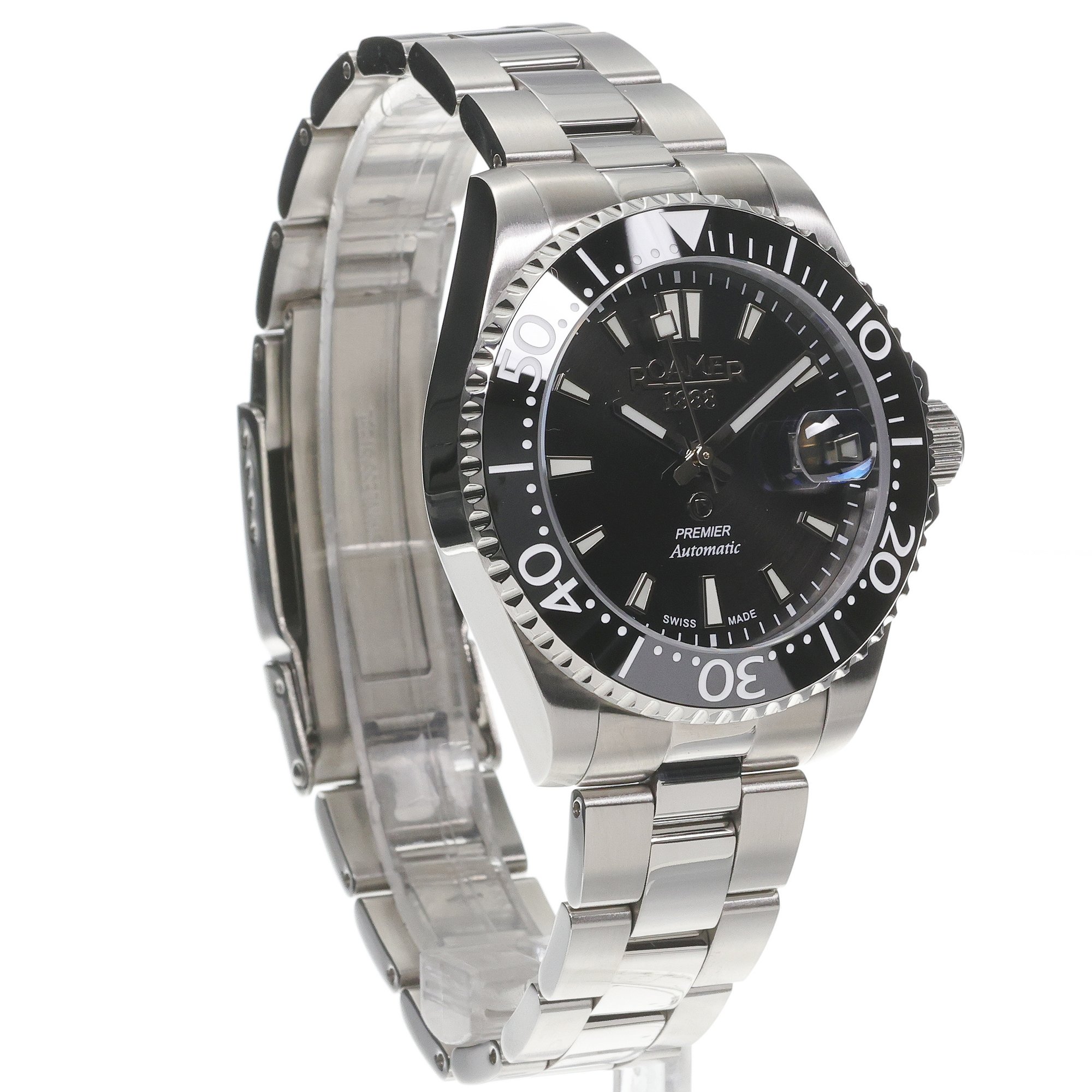 Roamer 986983 41 85 20 zegarek srebrny klasyczny Premier bransoleta