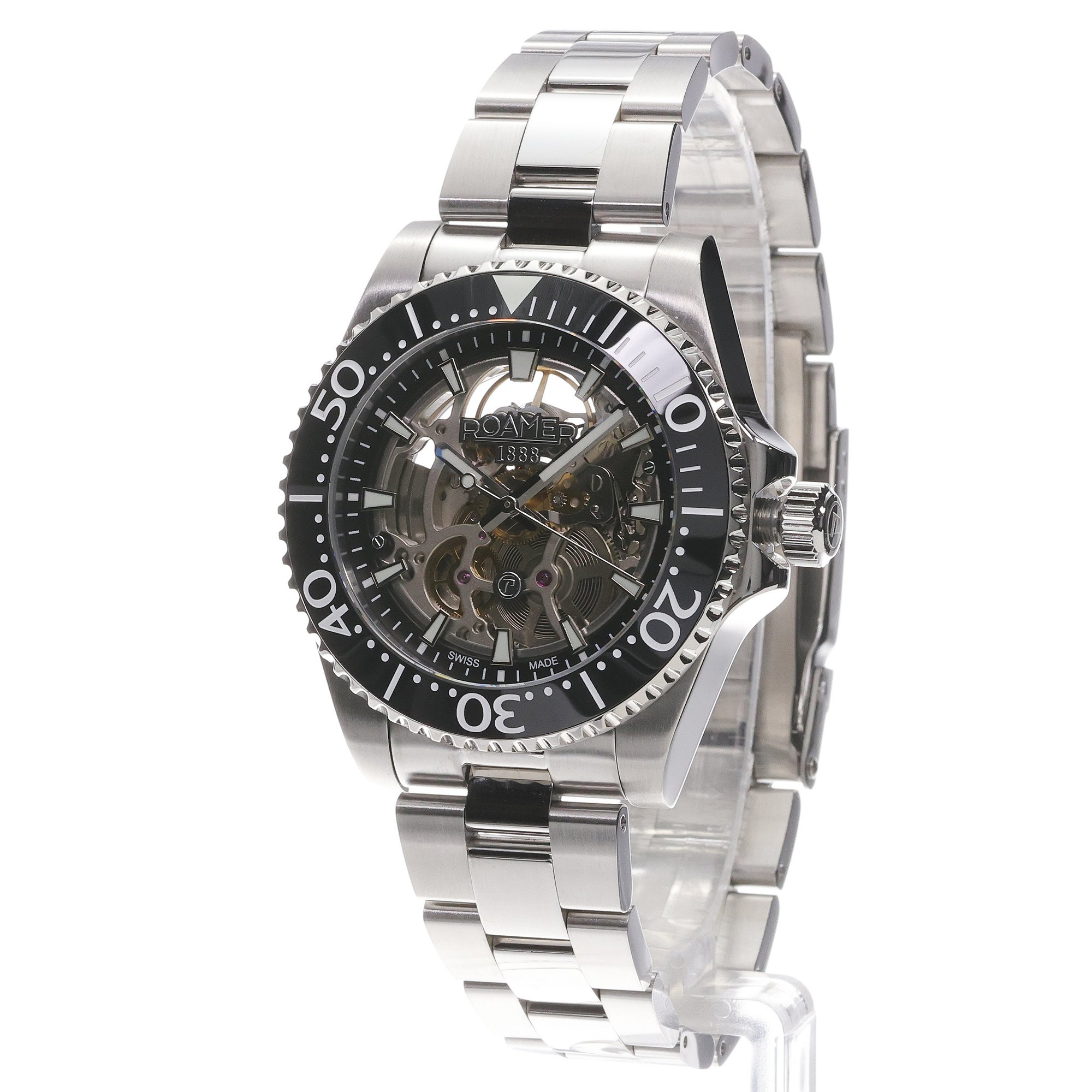 Roamer 986984 41 85 20 Premier Premier Skeleton Limited Edition zegarek męski elegancki szafirowe - miniatura 2