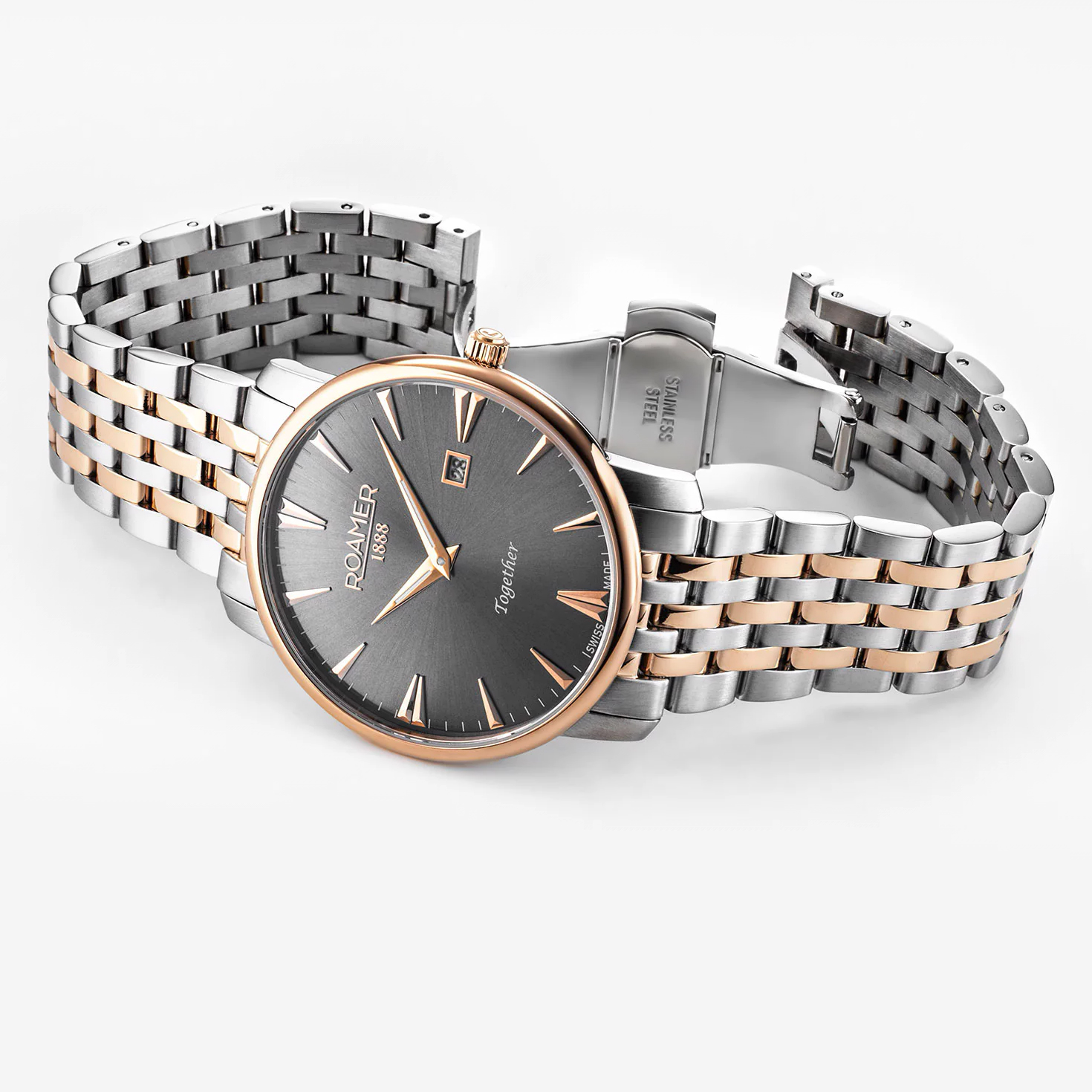 Roamer 992857 49 55 50 zegarek klasyczny Together - miniatura 3