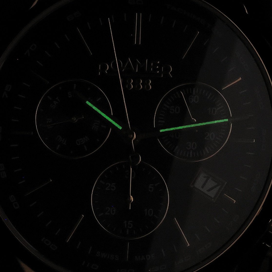 Roamer 993819 48 85 20 zegarek Pro Chrono z chronograf - miniatura 5