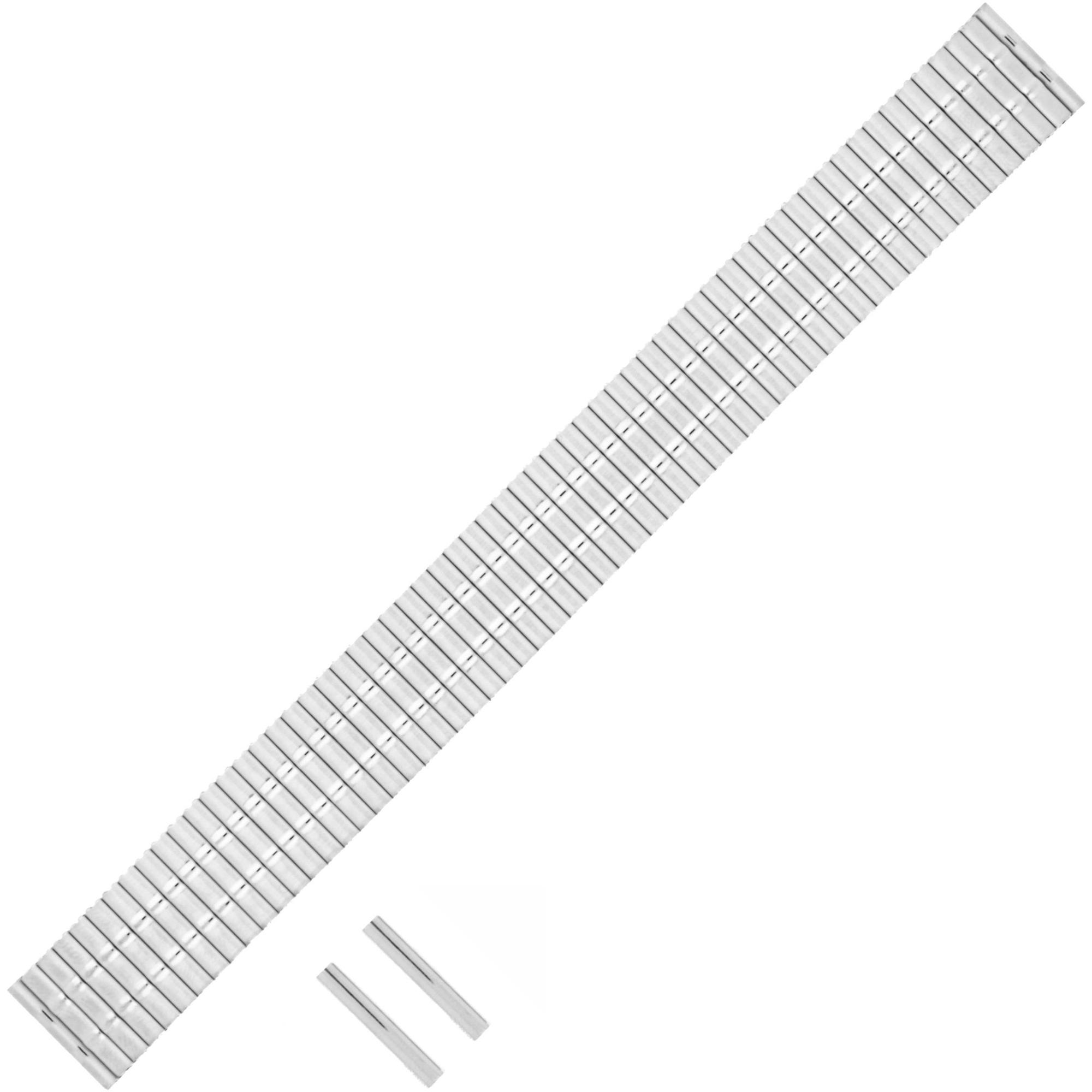 Expansion band Polished satin SLIDER 18/20mm Stainless steel Rochet 1160200A 