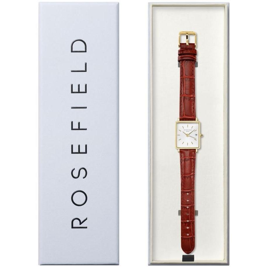 Rosefield QWBLG-Q55 XS Brown zegarek fashion-modowy Boxy - miniatura 4