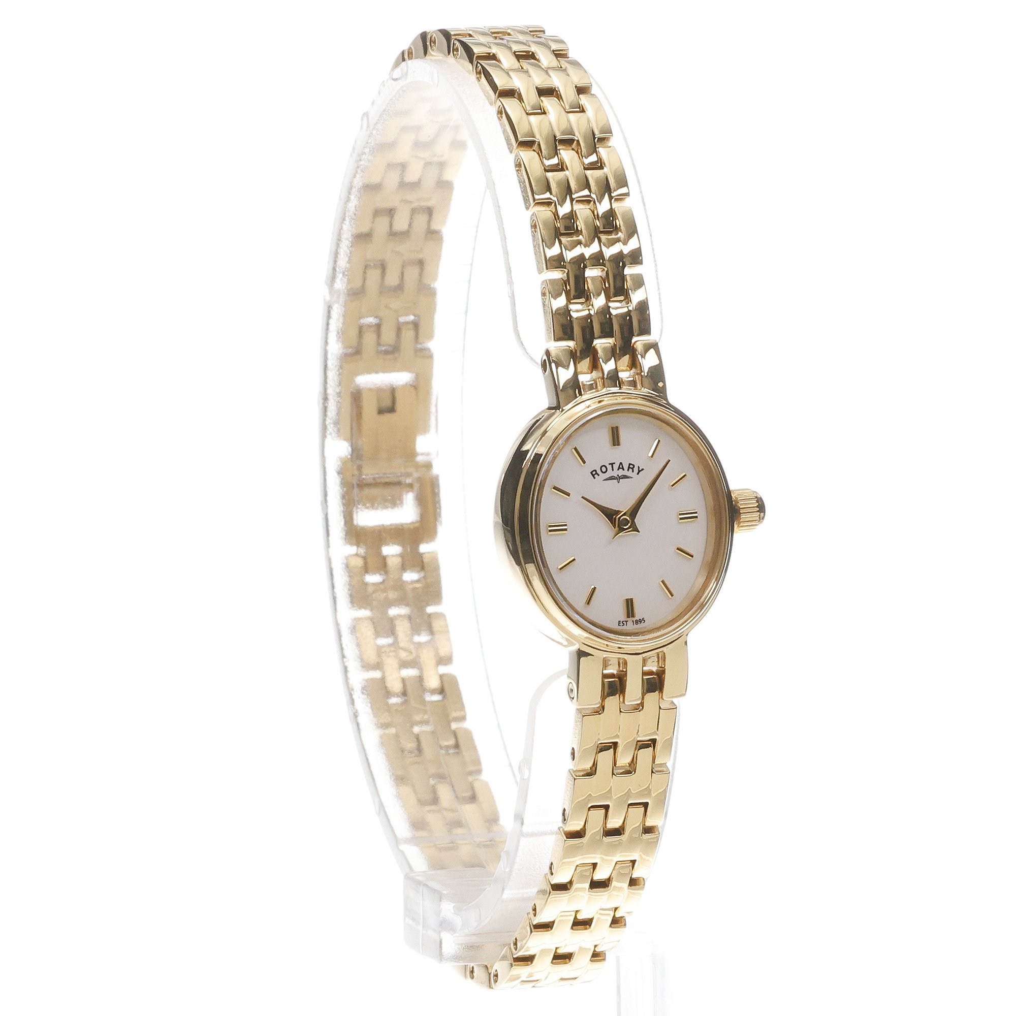Rotary LB02084-02 zegarek złoty klasyczny Cocktail bransoleta - miniatura 3