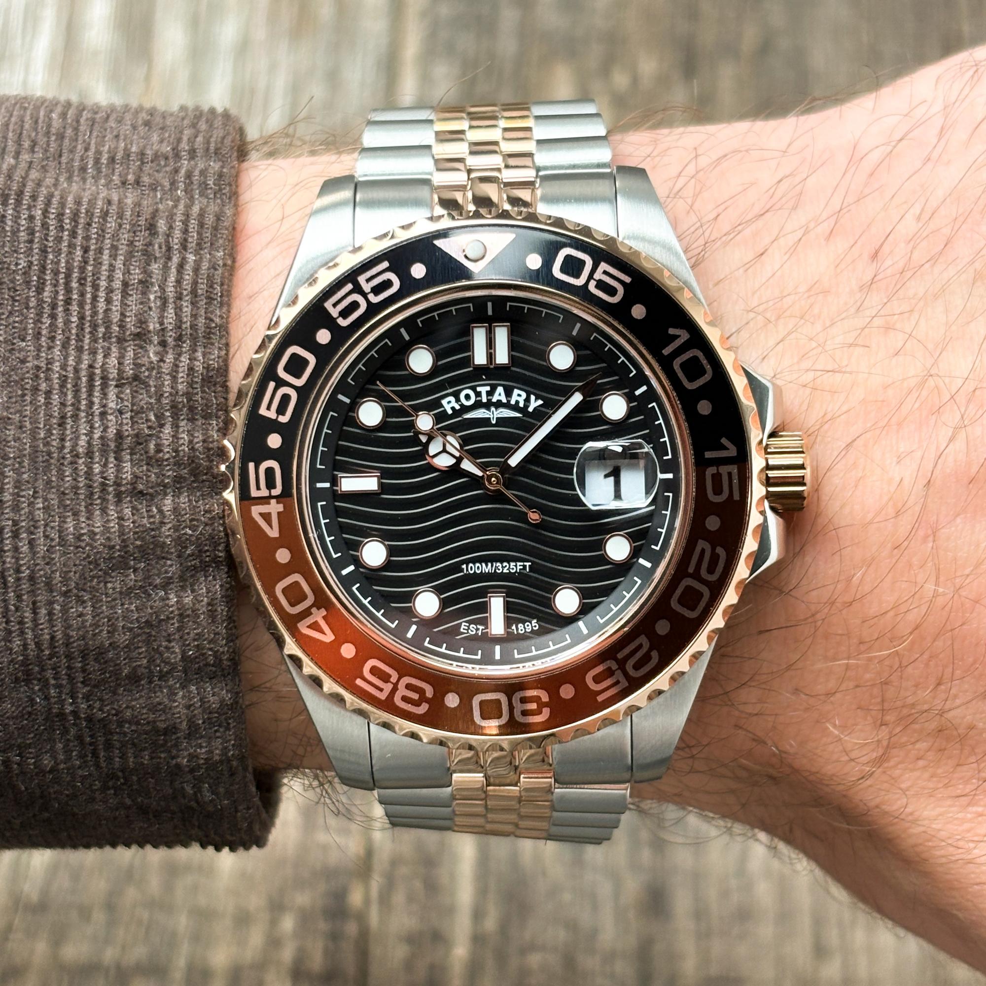 Rotary RGB10016-04 zegarek męski sportowy Apex100 bransoleta - miniatura 10