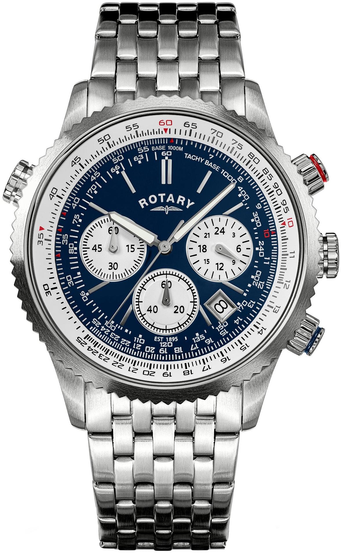 Rotary RGB10095-53 Pilot Chronograph