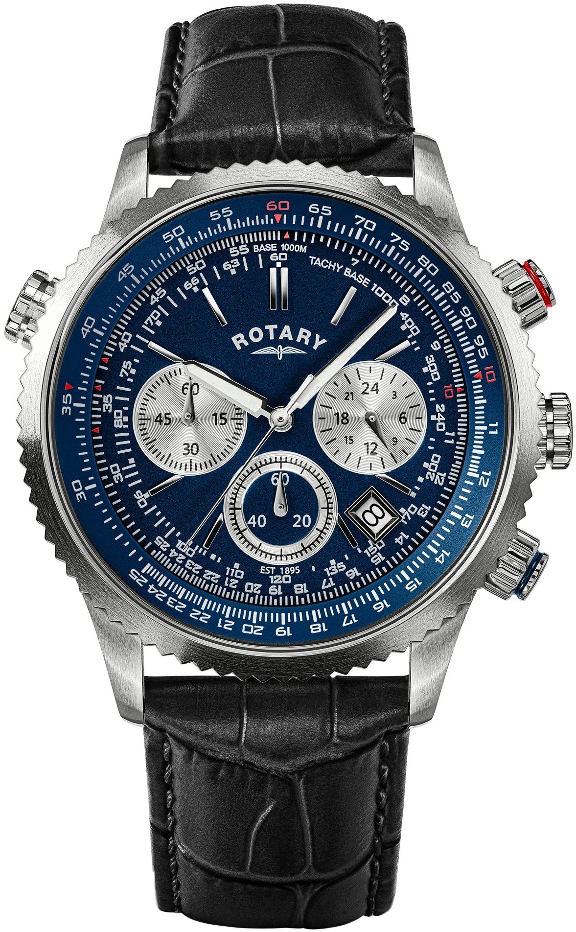 Rotary RGS10094-05 Pilot Chronograph