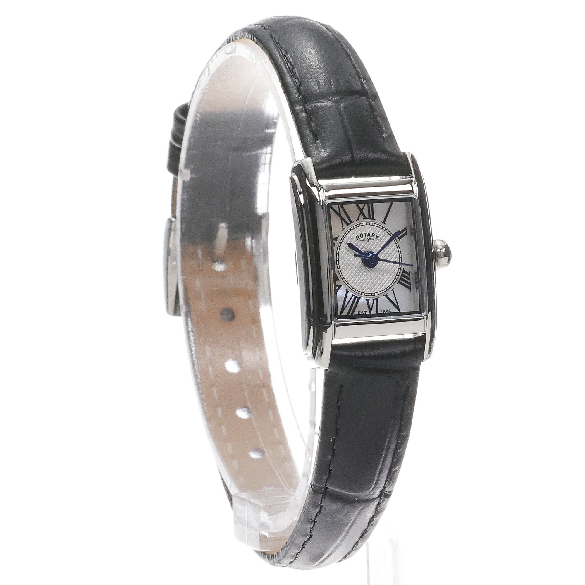 Rotary RLS10051-41 zegarek srebrny klasyczny Heritage pasek - miniatura 3