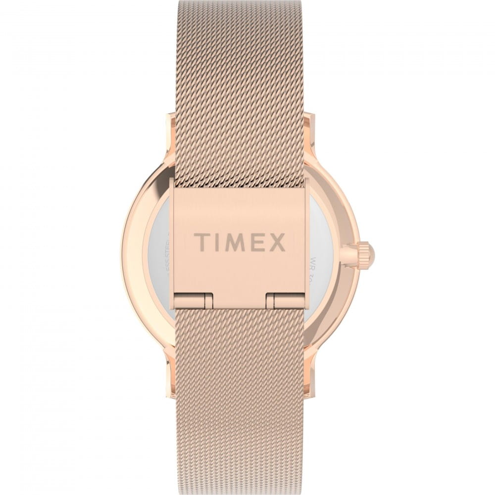 zegarek Timex TW2U19000 różowe złoto Full Bloom