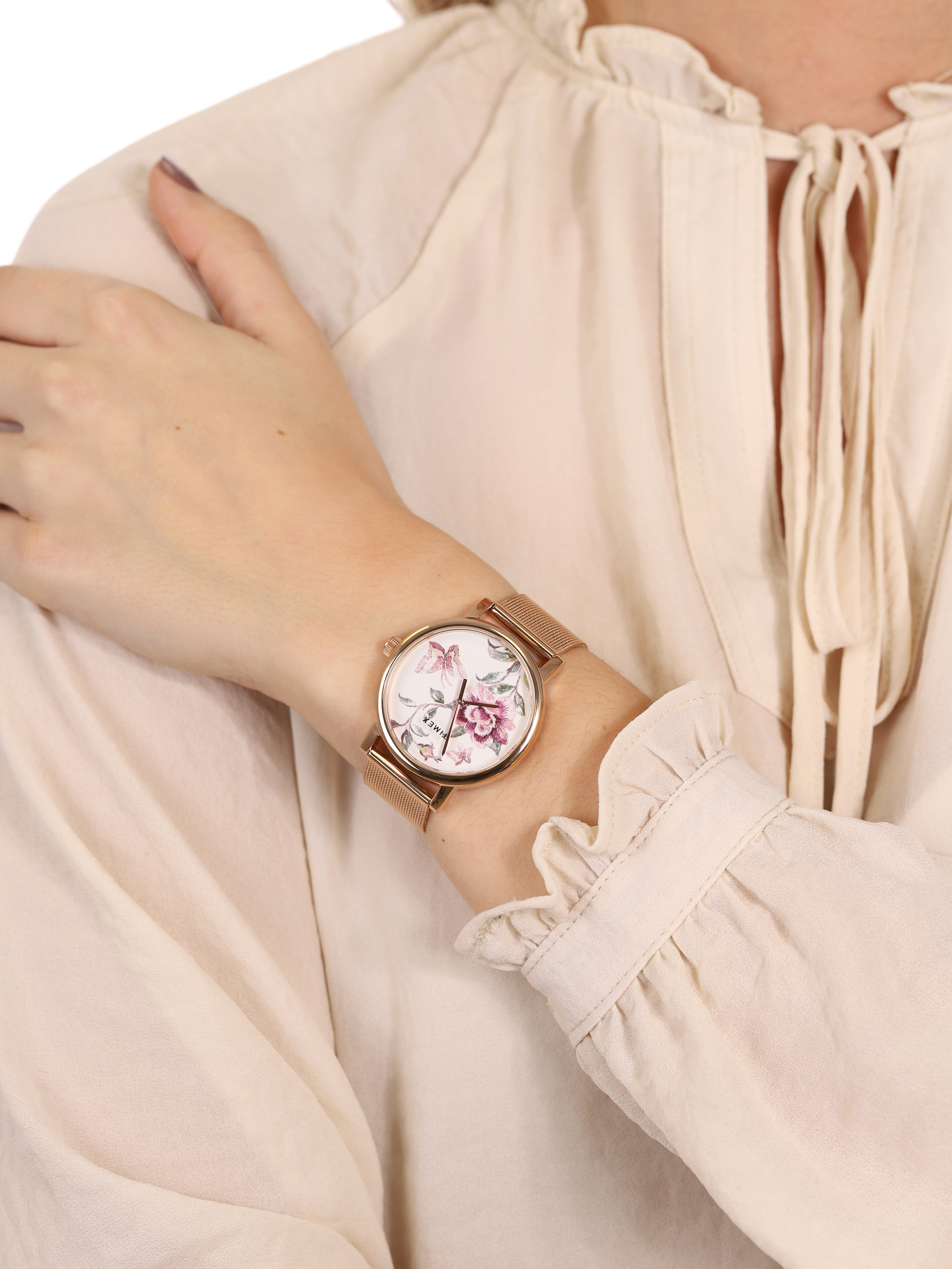 Timex TW2U19500 damski zegarek Full Bloom bransoleta - miniatura 3
