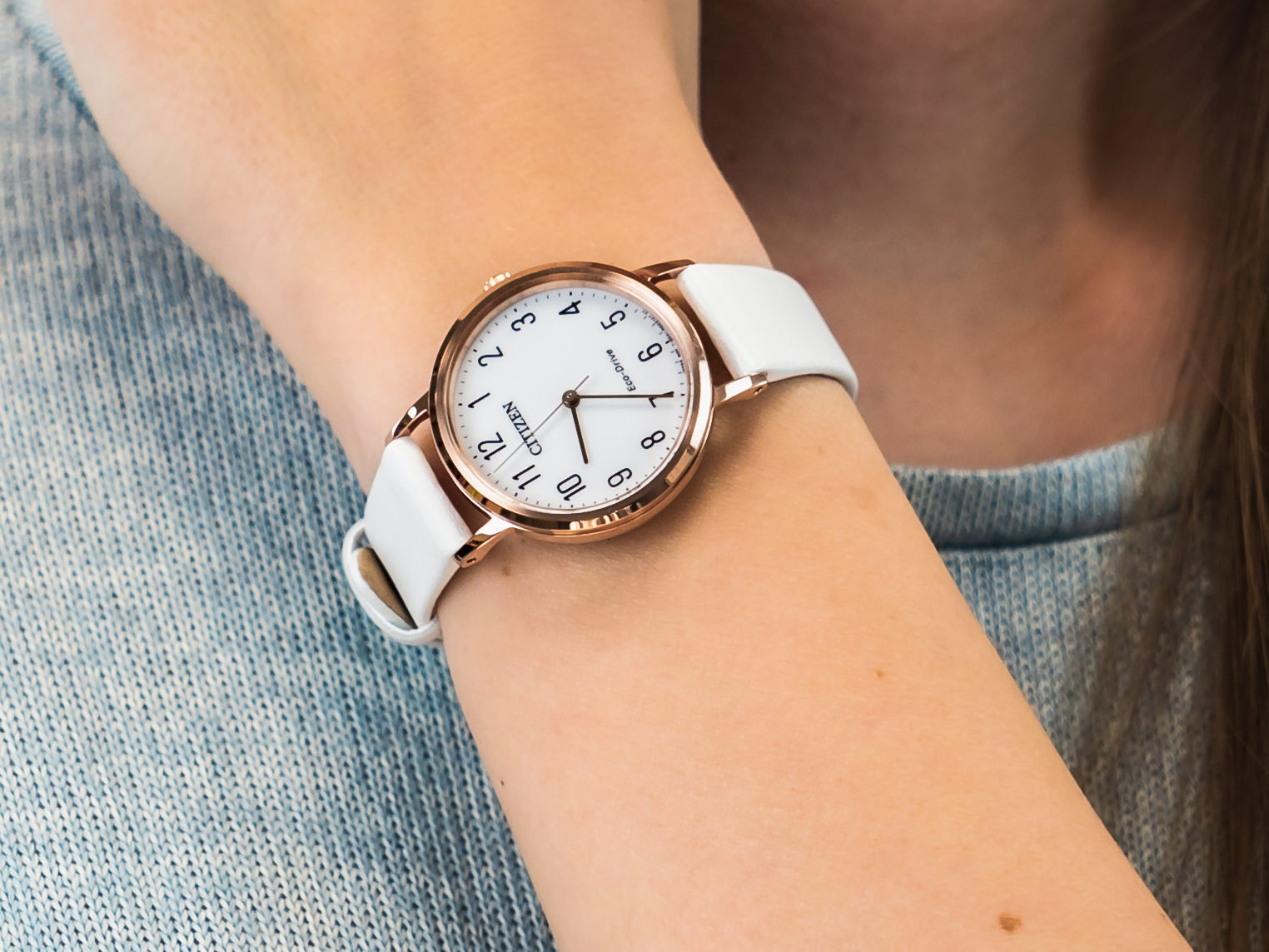 Citizen EM0579-14A zegarek klasyczny Ecodrive - miniatura 4