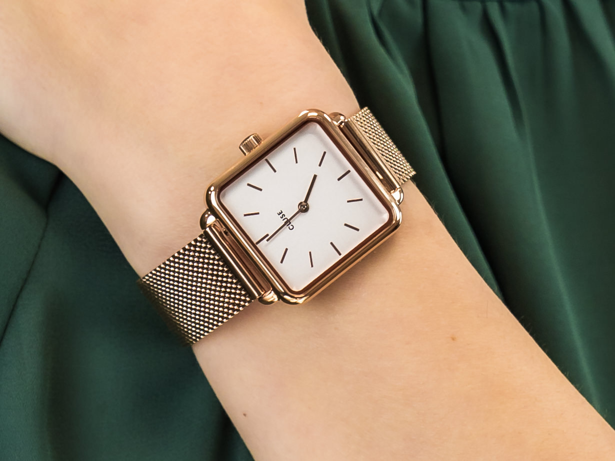 Cluse CLG014 SPECIAL EDITION ROSE GOLD MESH/BLACK GIFT BOX zegarek fashion/modowy La Tetragone - miniatura 4