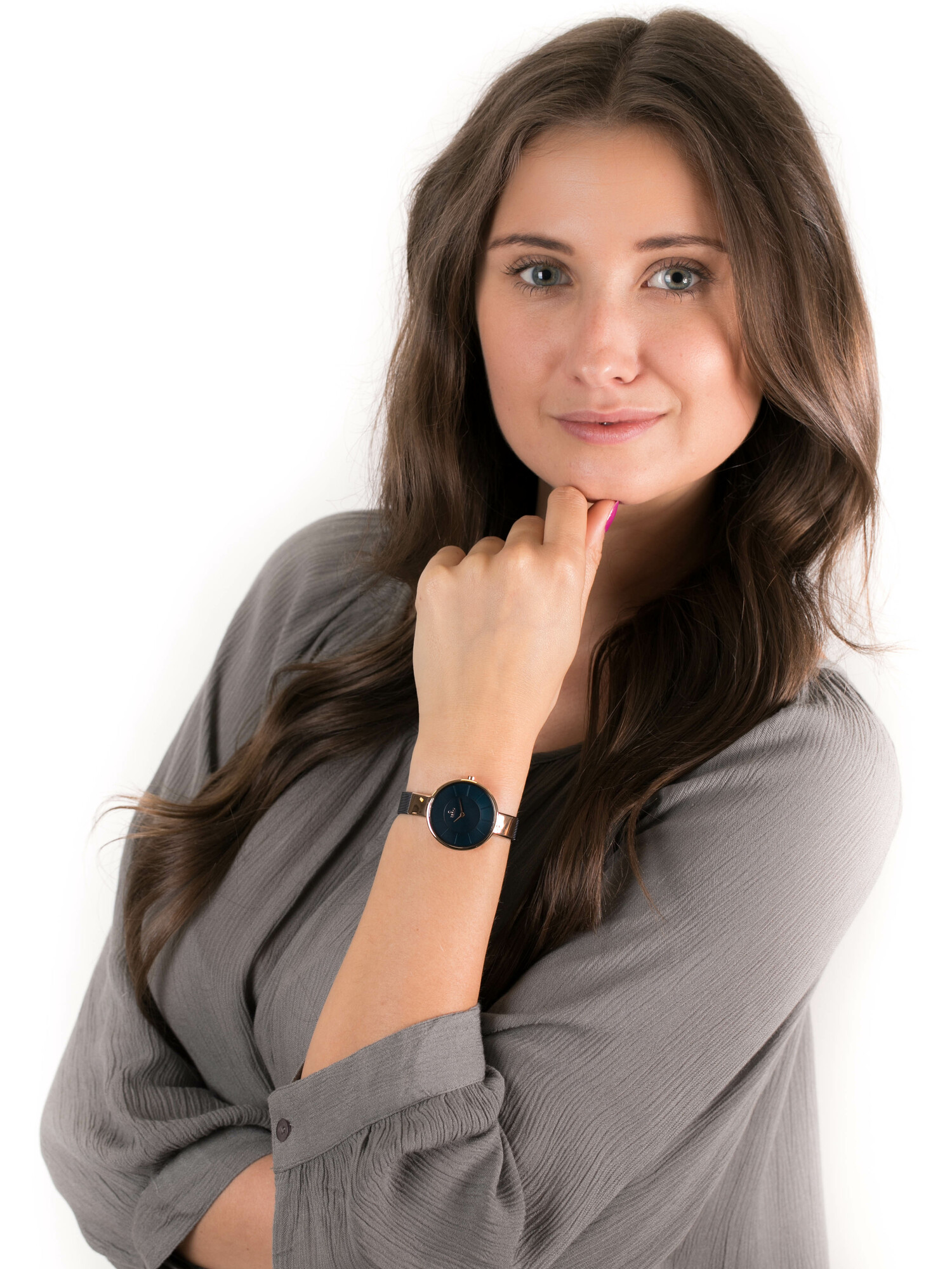 Obaku Denmark V149LVLML zegarek damski Slim - miniatura 2