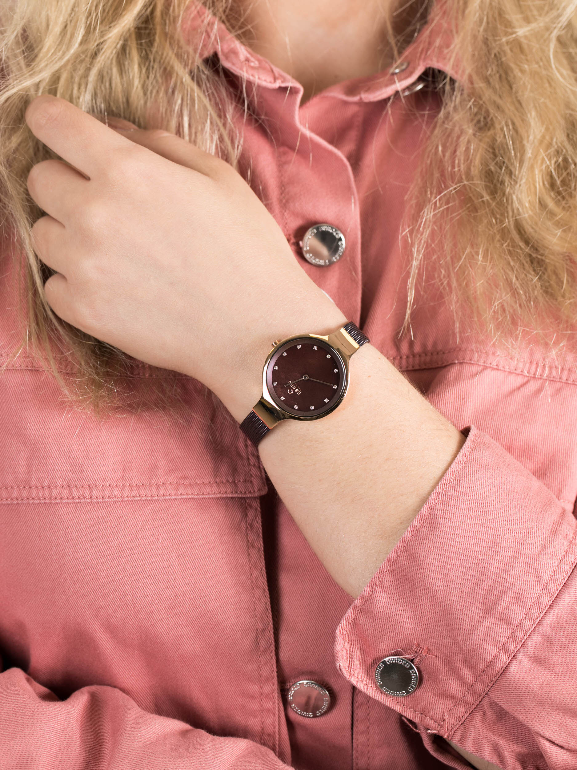 Obaku Denmark V173LXVNMN damski zegarek Slim bransoleta - miniatura 3