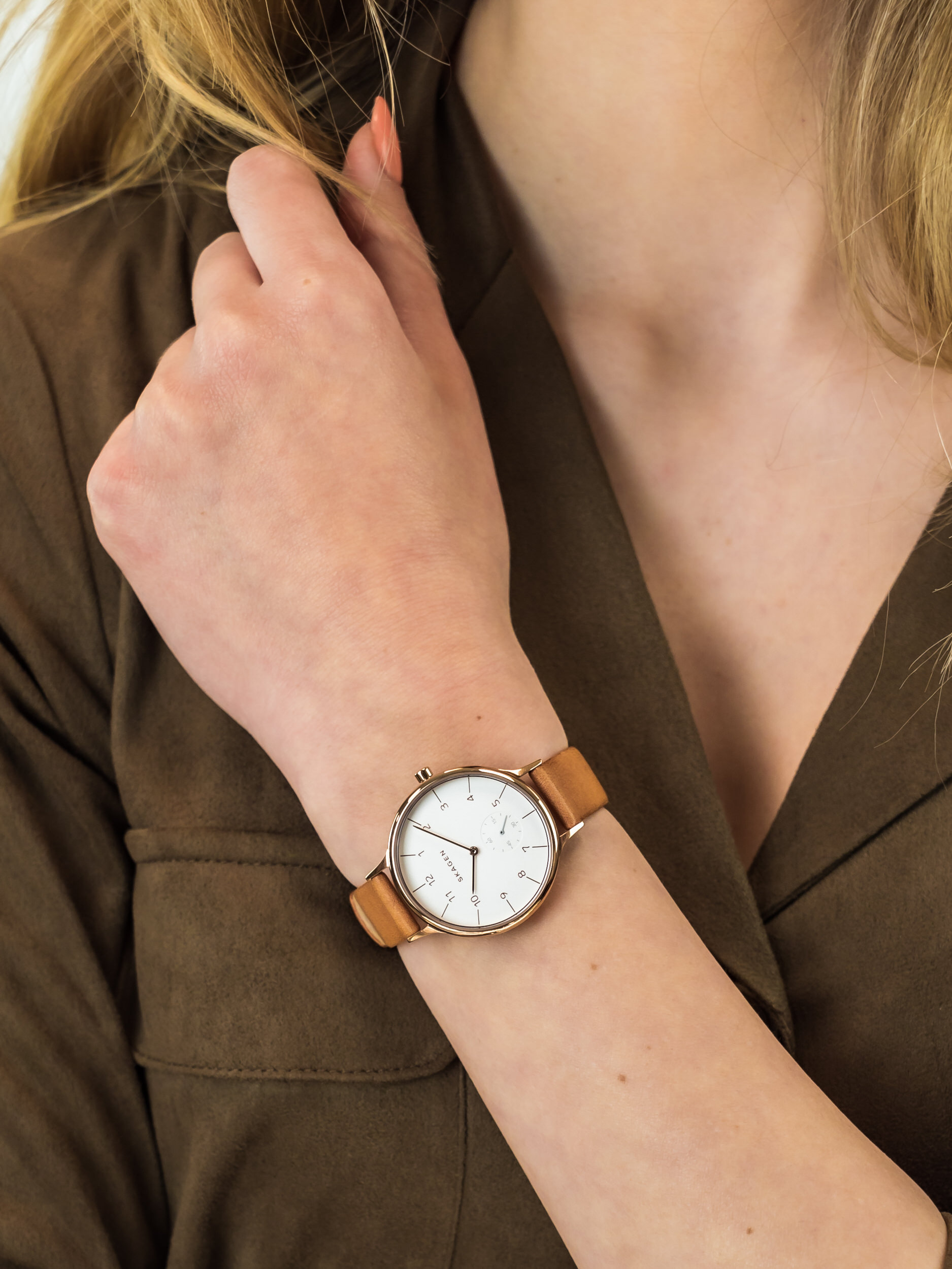 Skagen SKW2405 damski zegarek Anita pasek - miniatura 3
