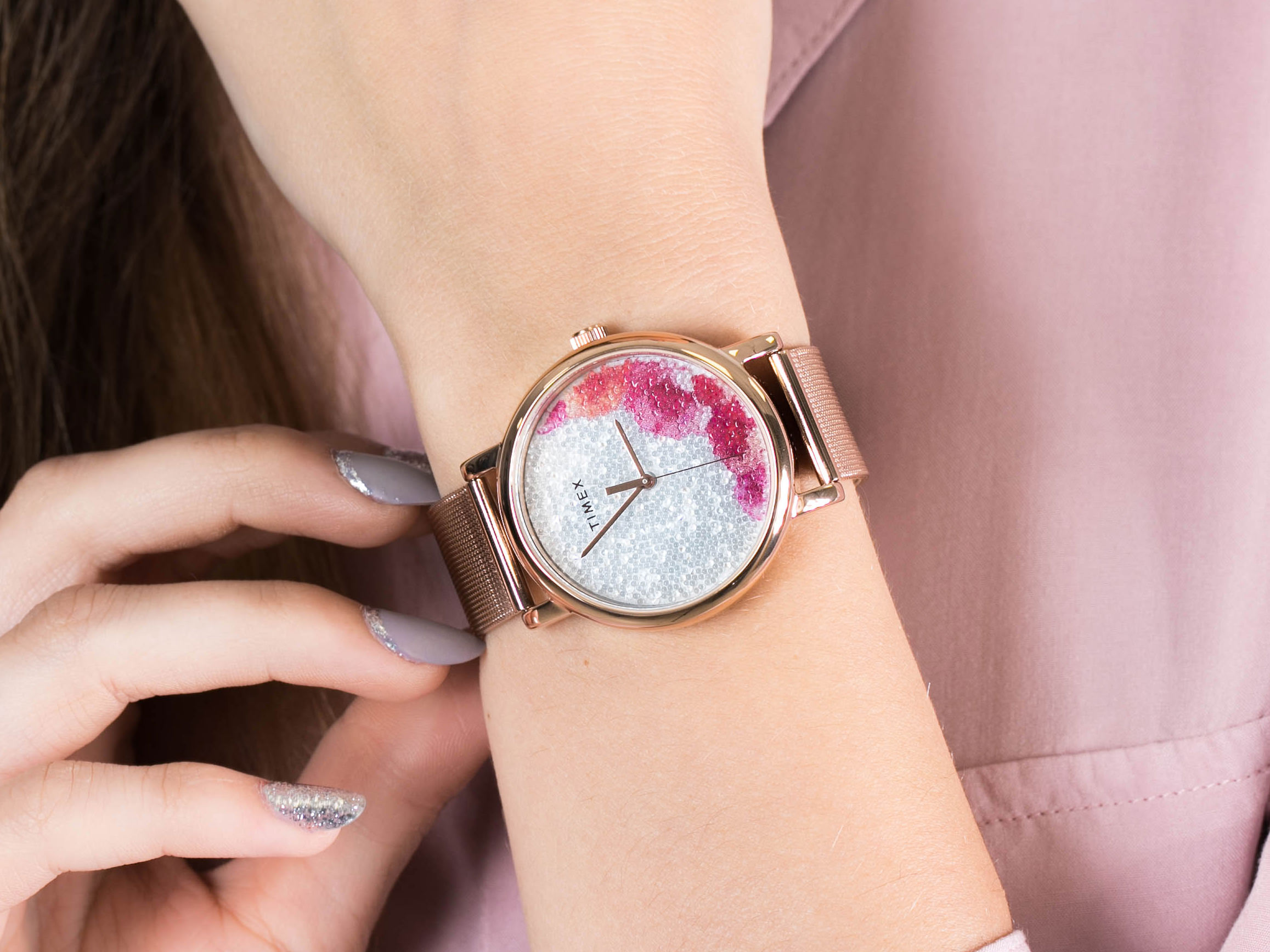 Timex TW2U18700 Full Bloom zegarek klasyczny Full Bloom - miniatura 4