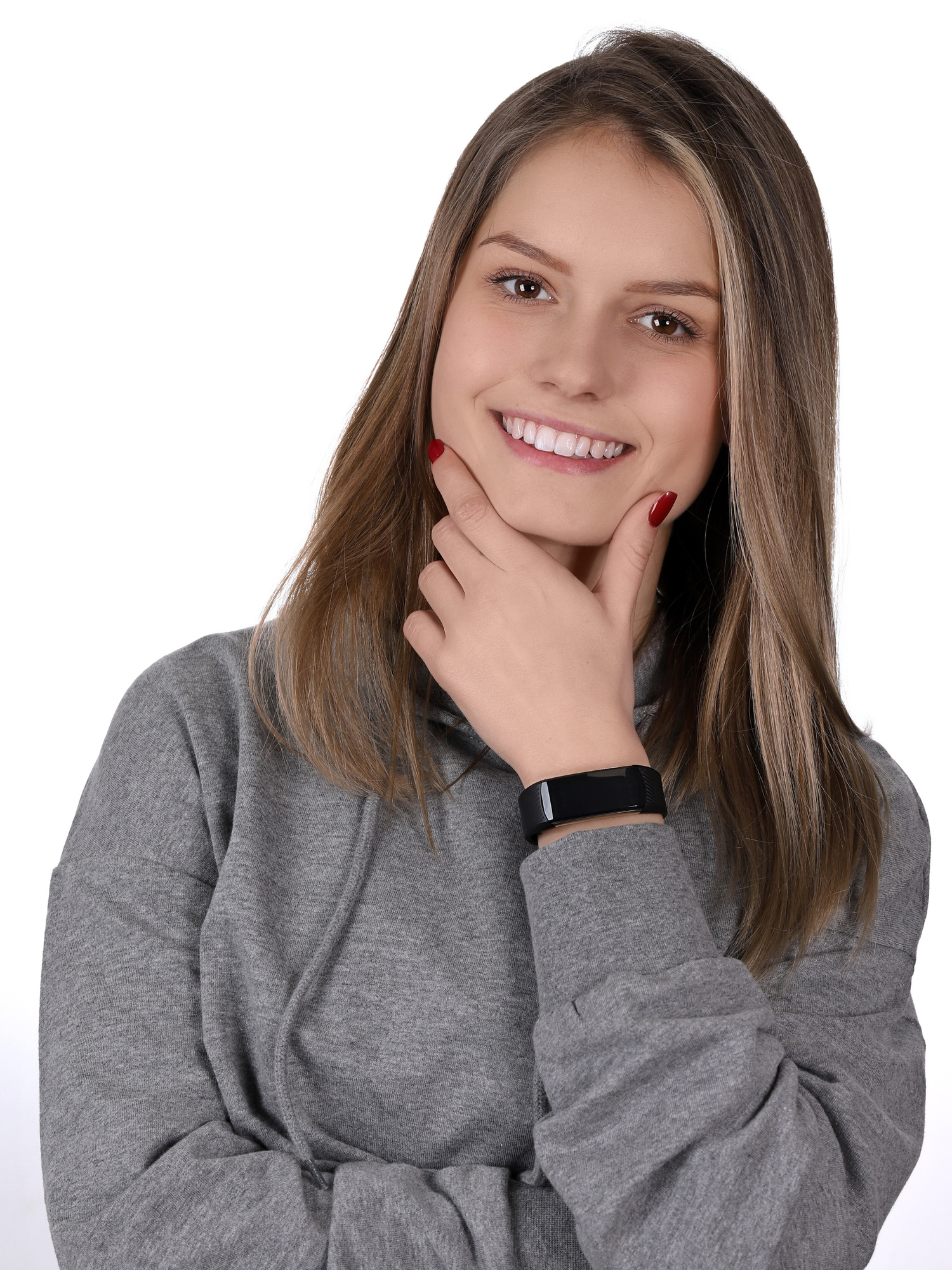 Rubicon RNCE59BIBX01AX Smartwatch zegarek męski sportowy z tworzywa sztucznego - miniatura 2
