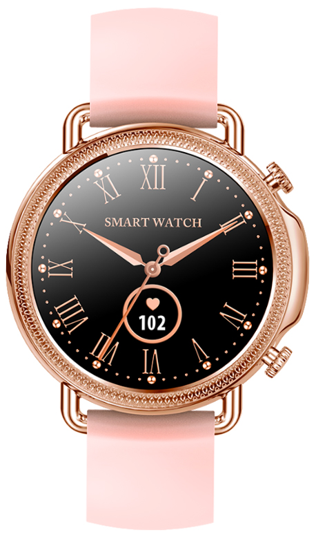 Rubicon Smartwatch Rubicon RNBE74 Różowy pasek SMARBN087