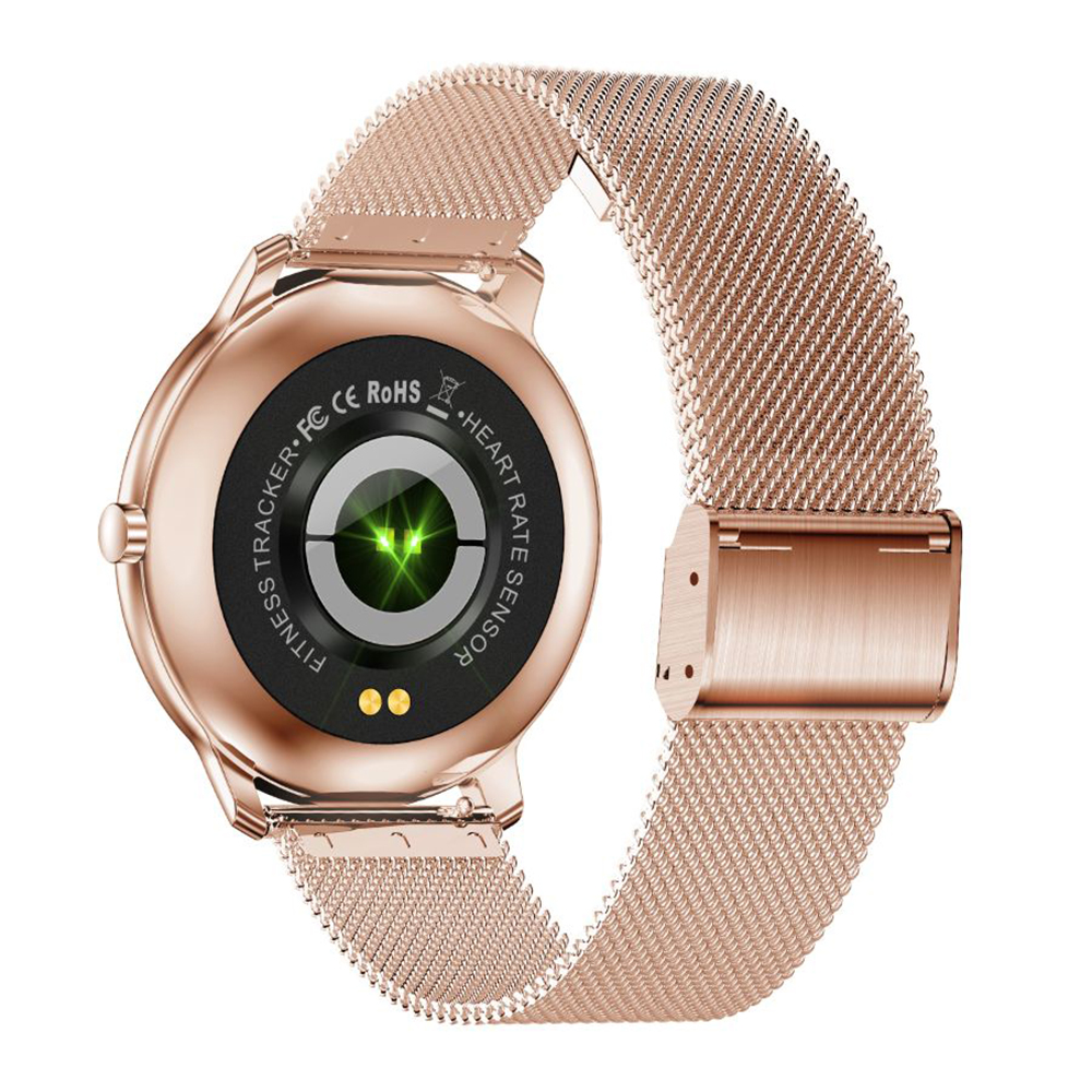 Rubicon SMARUB055 Smartwatch Rubicon RNBE66 różowe złoto zegarek Smartwatch