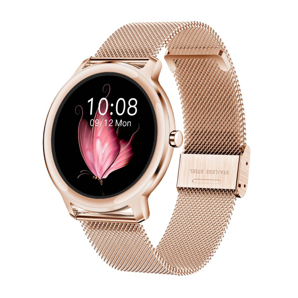 Rubicon SMARUB055 Smartwatch Smartwatch Rubicon RNBE66 różowe złoto