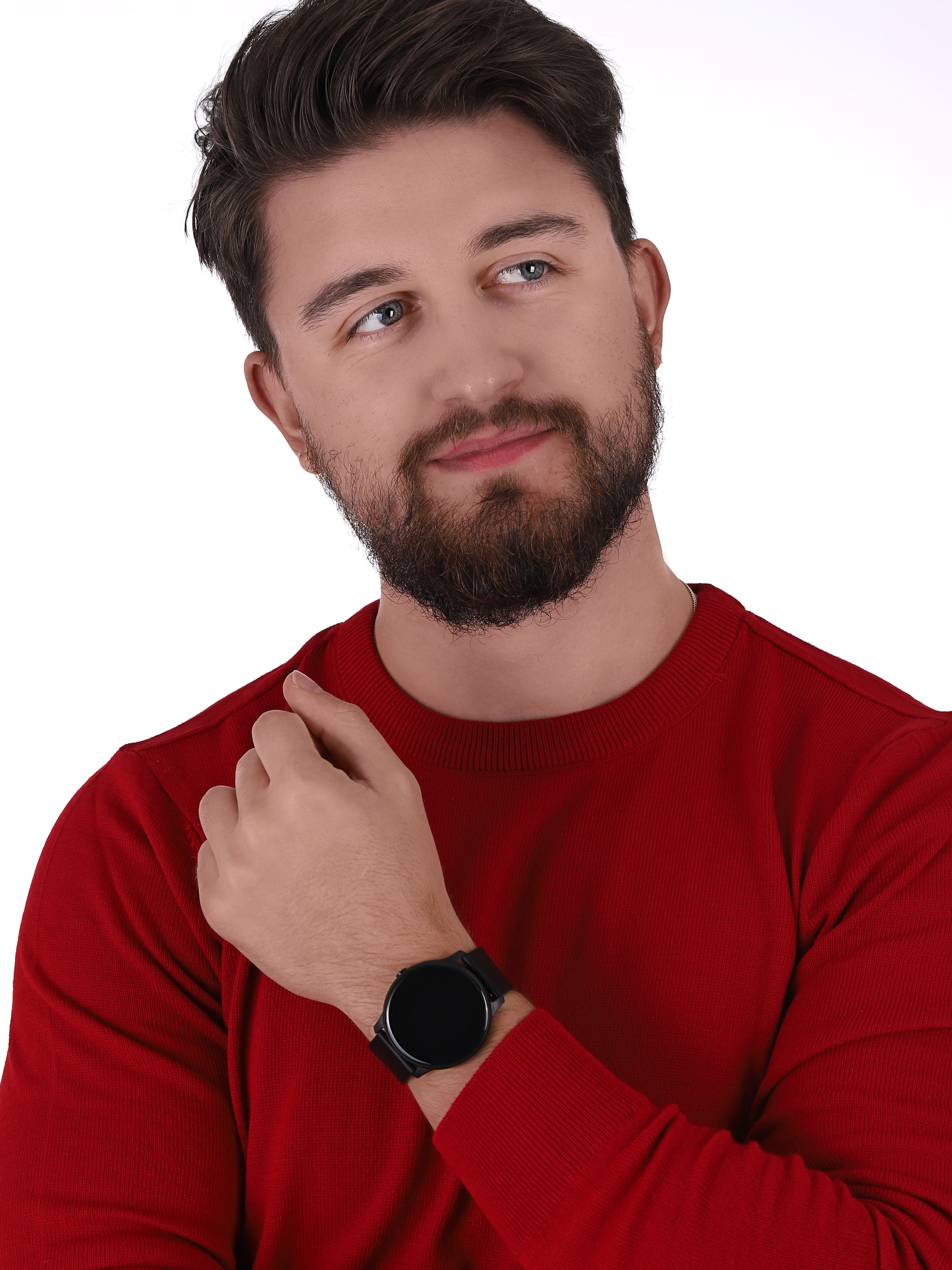 Rubicon SMARUB060 RNCE40PRO Black zegarek sportowy Smartwatch - miniatura 2