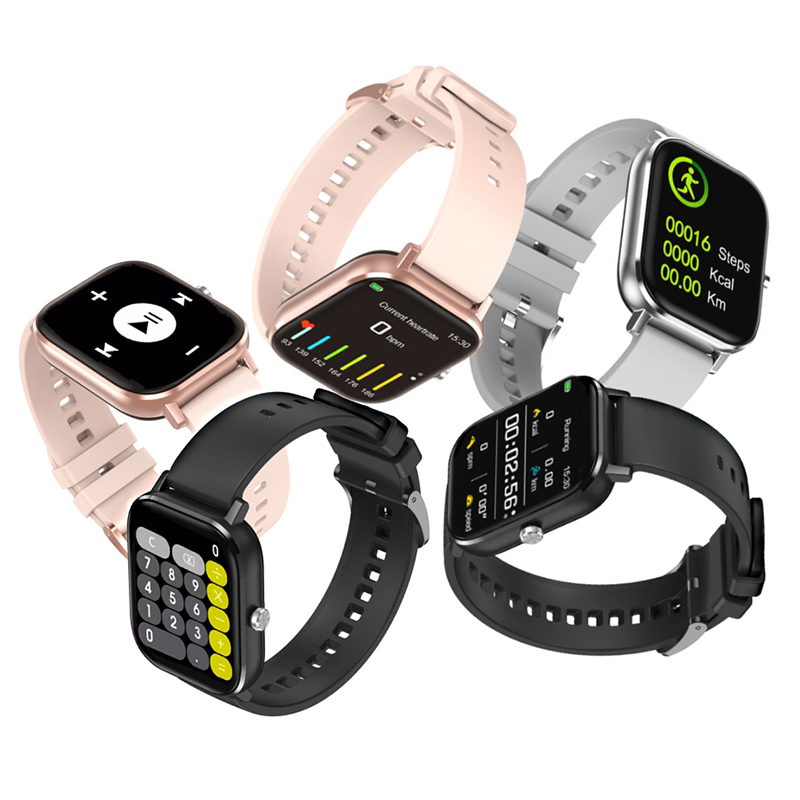 Rubicon SMARUB071 Smartwatch Rubicon RNCE67 czarny Smartwatch sportowy zegarek czarny - miniatura 9
