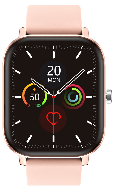 Rubicon Smartwatch Rubicon RNCE67 różowy SMARUB073