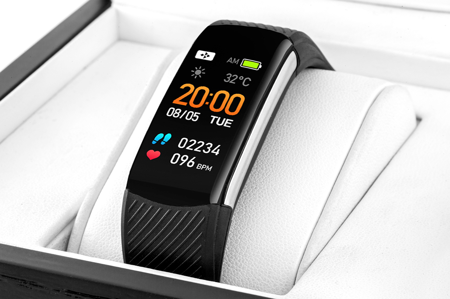 Rubicon SMARUB078 Smartwatch Rubicon RNCE59 czarny + pasek zegarek sportowy Smartwatch - miniatura 8