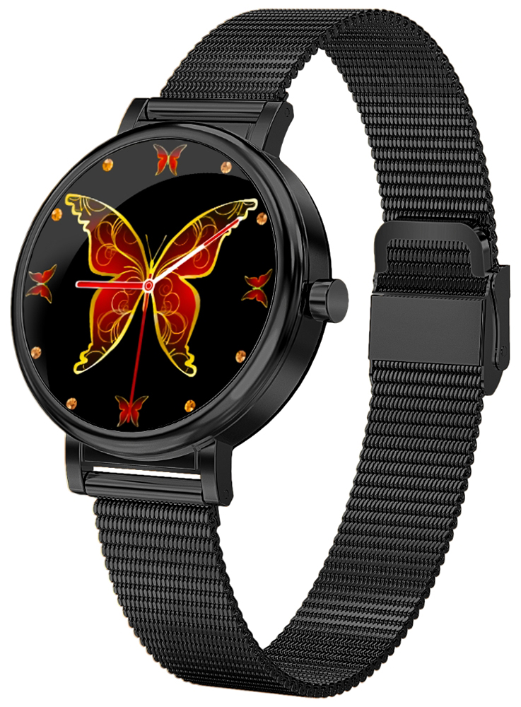 Rubicon SMARUB095 Smartwatch Rubicon RNBE64 czarny