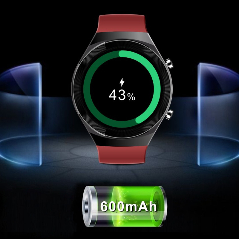 Rubicon SMARUB113 zegarek srebrny sportowy Smartwatch bransoleta - miniatura 5