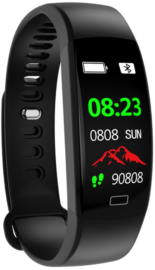 Rubicon Smartwatch RNCE80 czarny SMARUB116