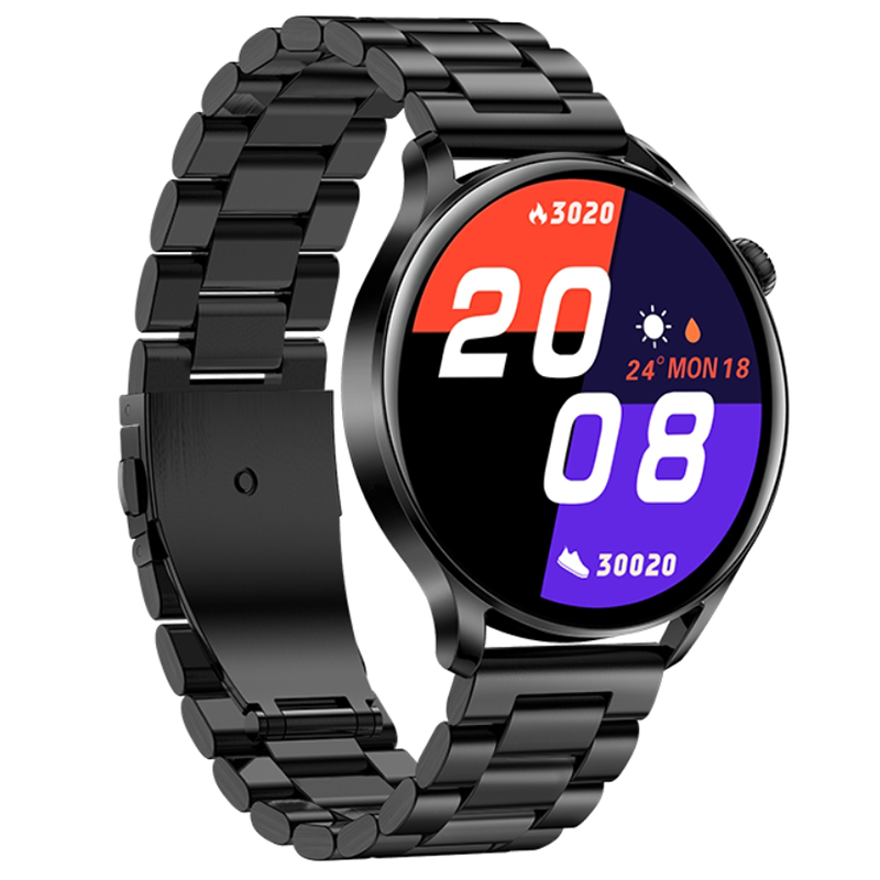 Rubicon SMARUB128 zegarek czarny sportowy Smartwatch bransoleta - miniatura 3
