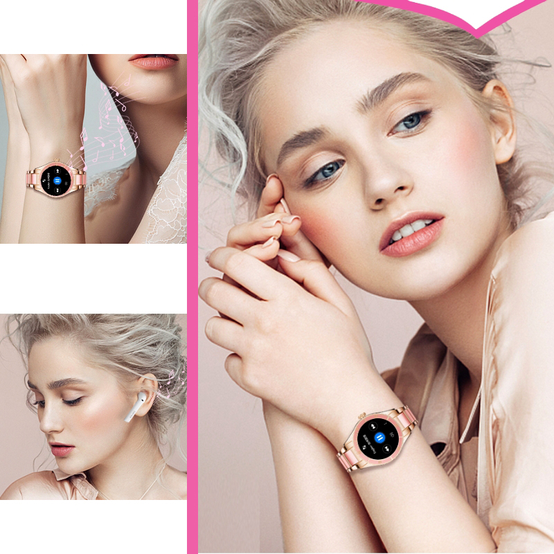 Rubicon SMARUB132 Smartwatch RNCE82 różowe złoto zegarek sportowy Smartwatch - miniatura 8
