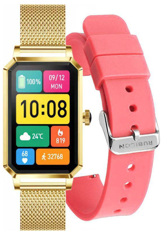 Rubicon Smartwatch Rubicon RNCE86 Złoty SMARUB145