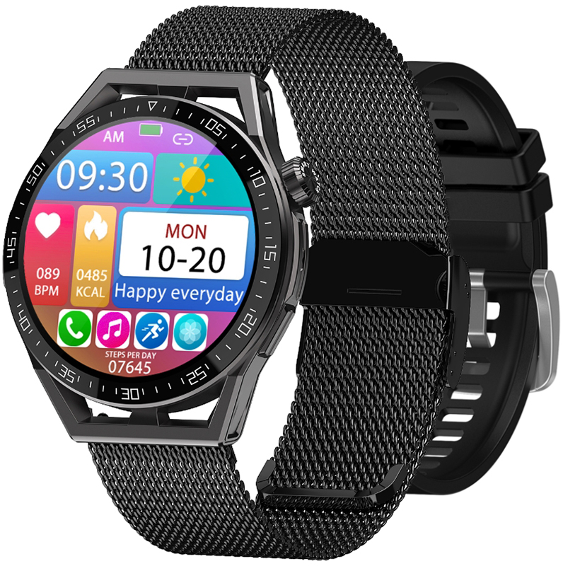 Rubicon Smartwatch Rubicon RNCE88 czarny SMARUB152