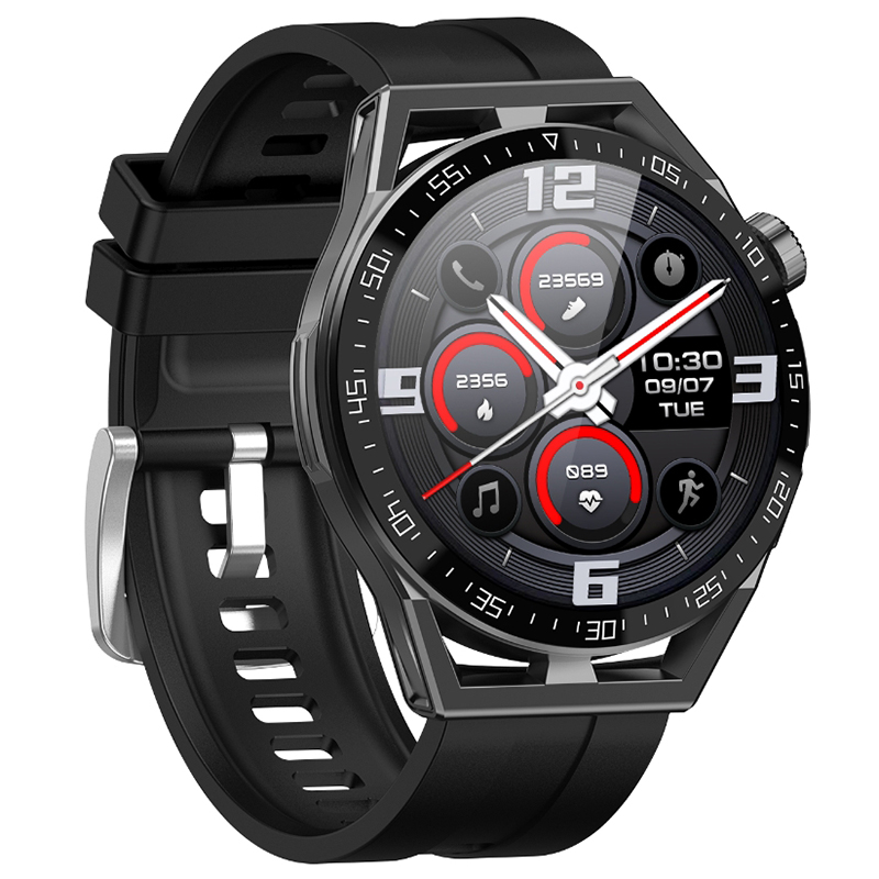 Rubicon SMARUB152 zegarek szary sportowy Smartwatch pasek - miniatura 4