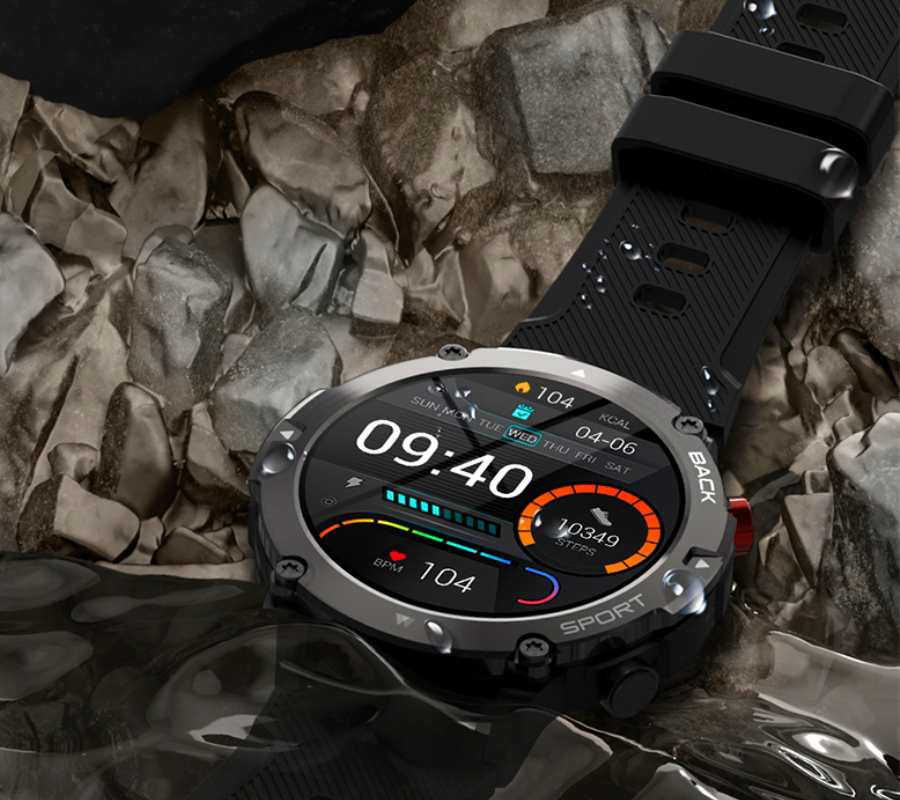 Rubicon SMARUB167 zegarek męski sportowy Smartwatch pasek - miniatura 10