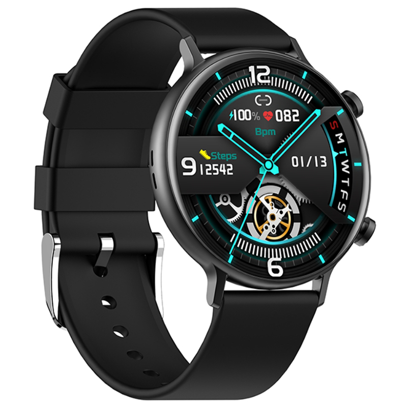 Rubicon SMARUB193 Smartwatch Rubicon RNCE98 czarny Smartwatch sportowy zegarek czarny - miniatura 3
