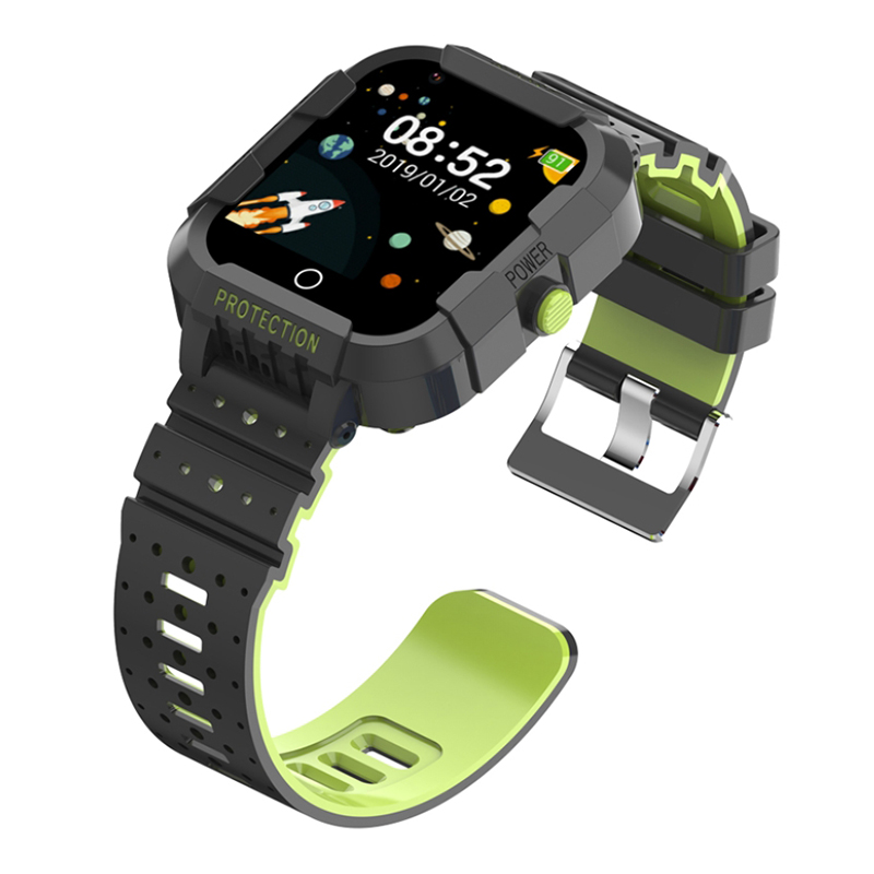 Rubicon SMASHE097 Smartwatch dziecięcy SW-LJL75 Black (RNCE75) Smartwatch sportowy zegarek czarny