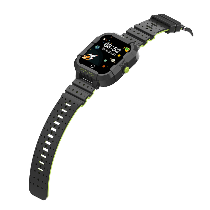 Rubicon SMASHE097 zegarek czarny sportowy Smartwatch pasek