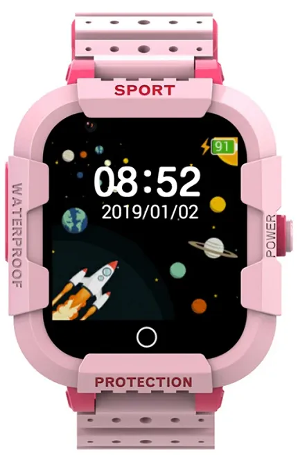 Rubicon SMASHE099 Smartwatch dziecięcy SW-LJL75 Pink (RNCE75) - zdjęcie 1
