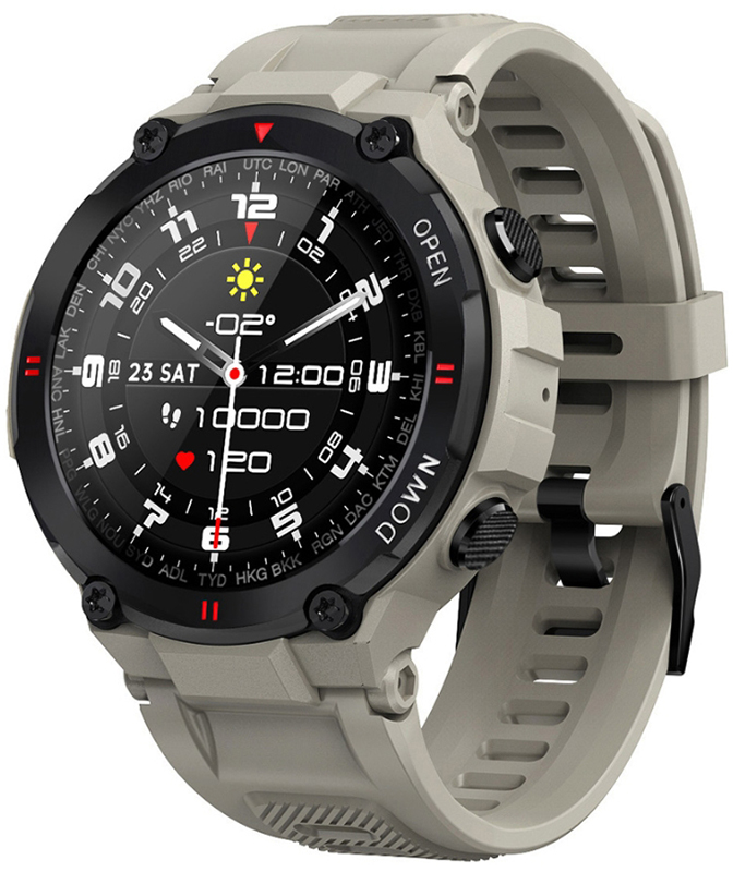 Rubicon Smartwatch Rubicon RNCE73 beżowy SMASMA086