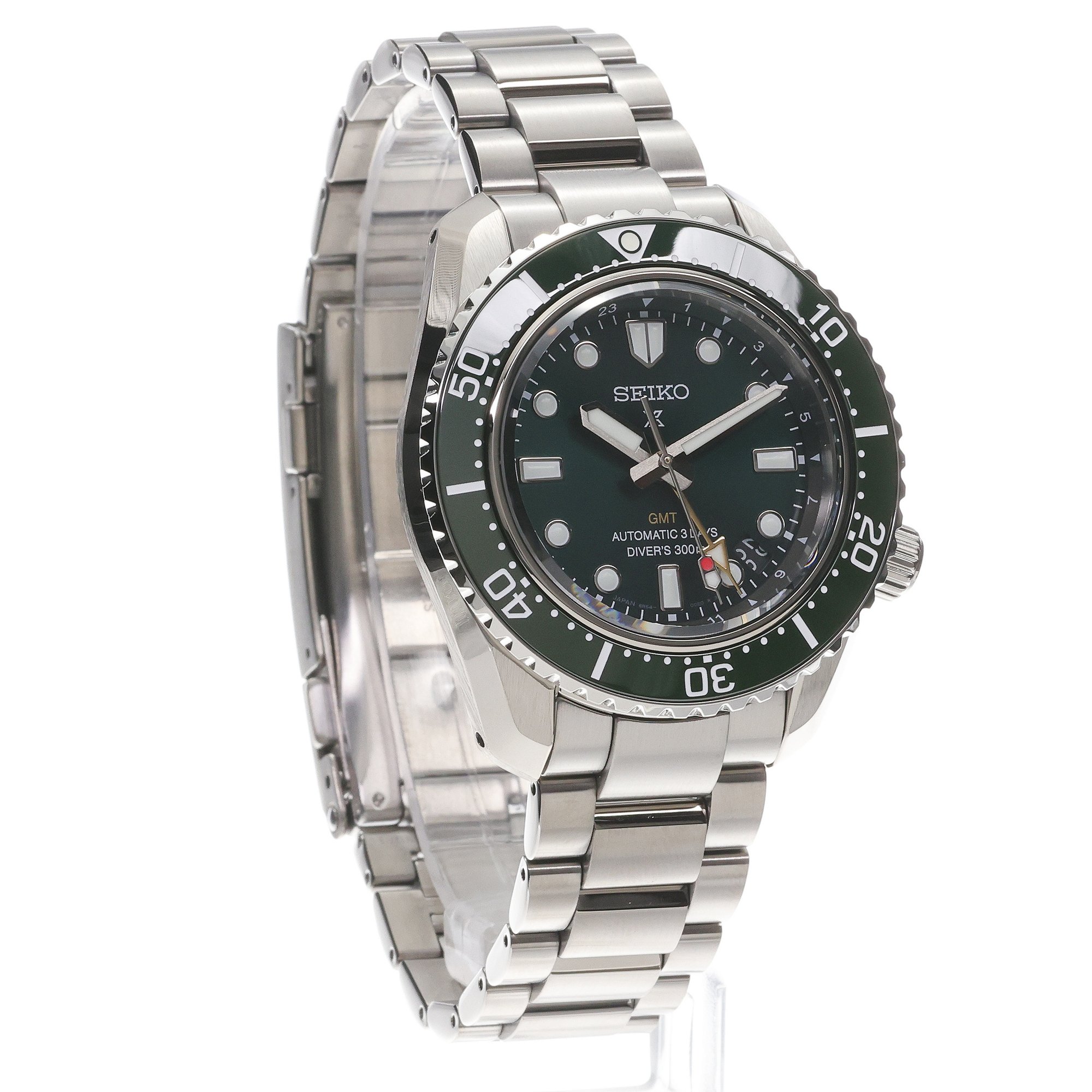 Seiko HBC001J1 Prospex Prospex Sea 300m 1968 Heritage Divers GMT zegarek męski sportowy szafirowe - miniatura 3