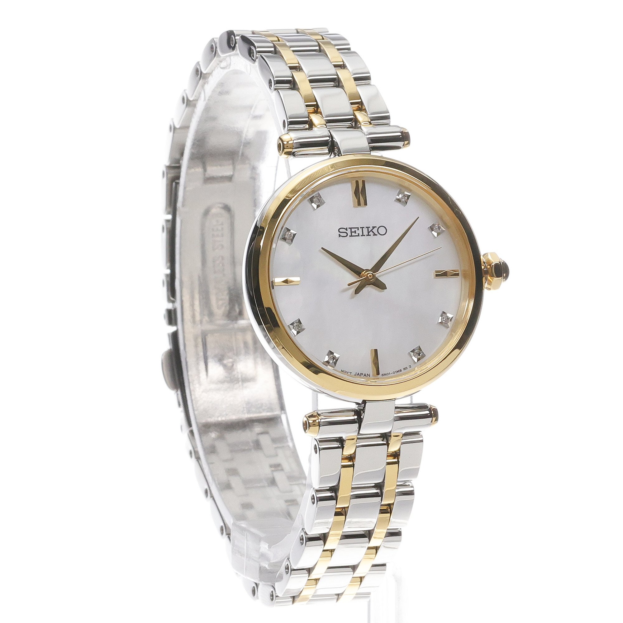 Seiko HGH007P1 damski zegarek Classic bransoleta