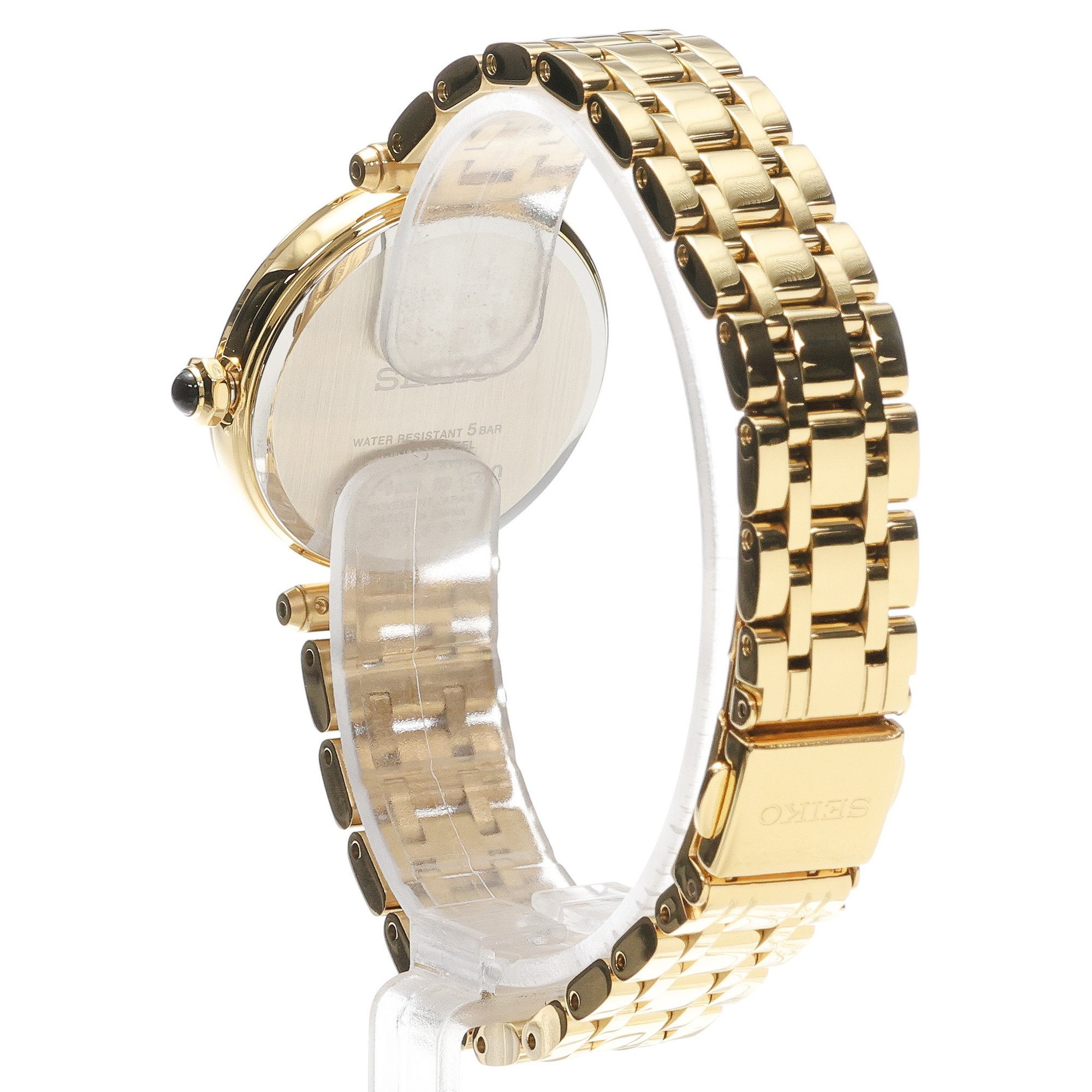 Seiko HGH008P1 zegarek złoty klasyczny Damskie bransoleta