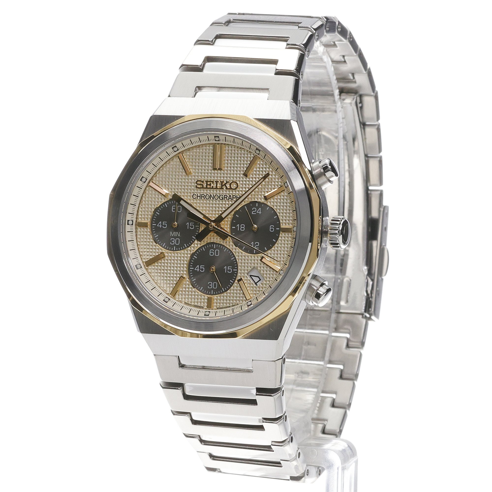 Seiko HGK001P1 Chronograph Quartz 100m zegarek sportowy Chronograph - miniatura 2