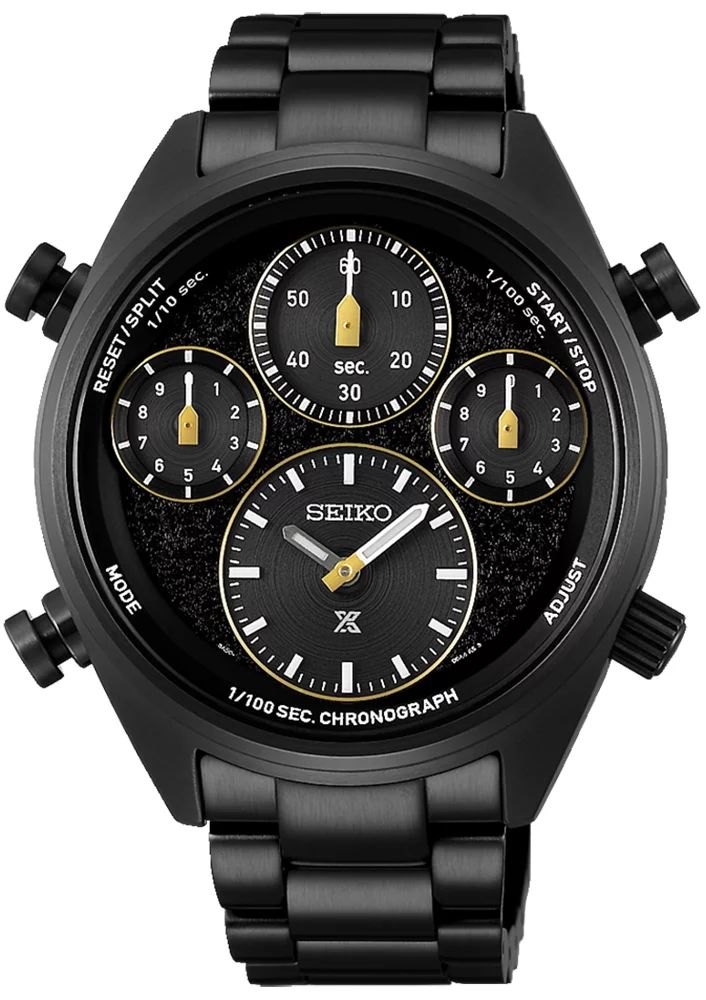 Seiko SFJ007P1 Prospex Prospex One Hundredth of a Second 2023 World Athletics Limited Edition zegarek męski sportowy szafirowe - miniatura 2