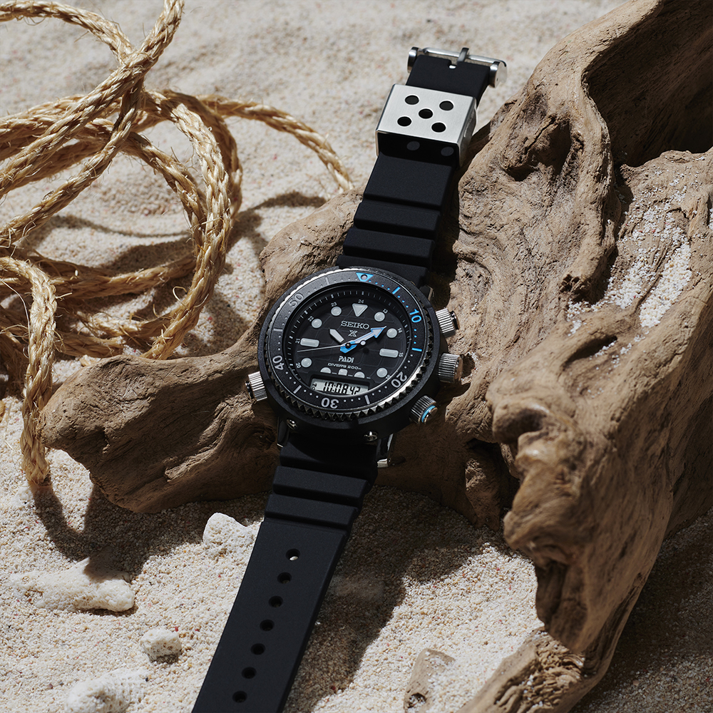Seiko SNJ035P1 Prospex Solar Arnie Hybrid Divers 40th Anniversary zegarek sportowy Prospex